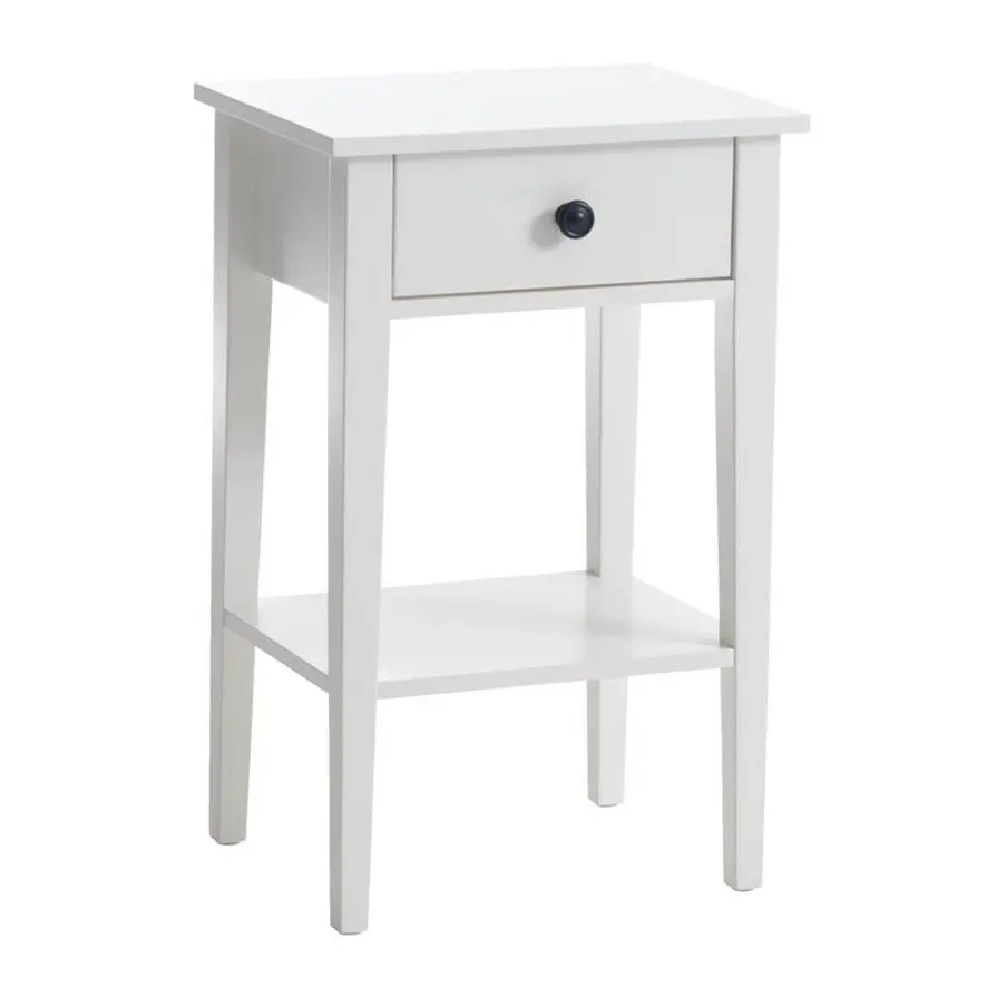 كومدي سرير جانبي باللون الابيض  41.5X32X61.5 سم / FR000023