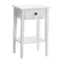 كومدي سرير جانبي باللون الابيض  41.5X32X61.5 سم / FR000023