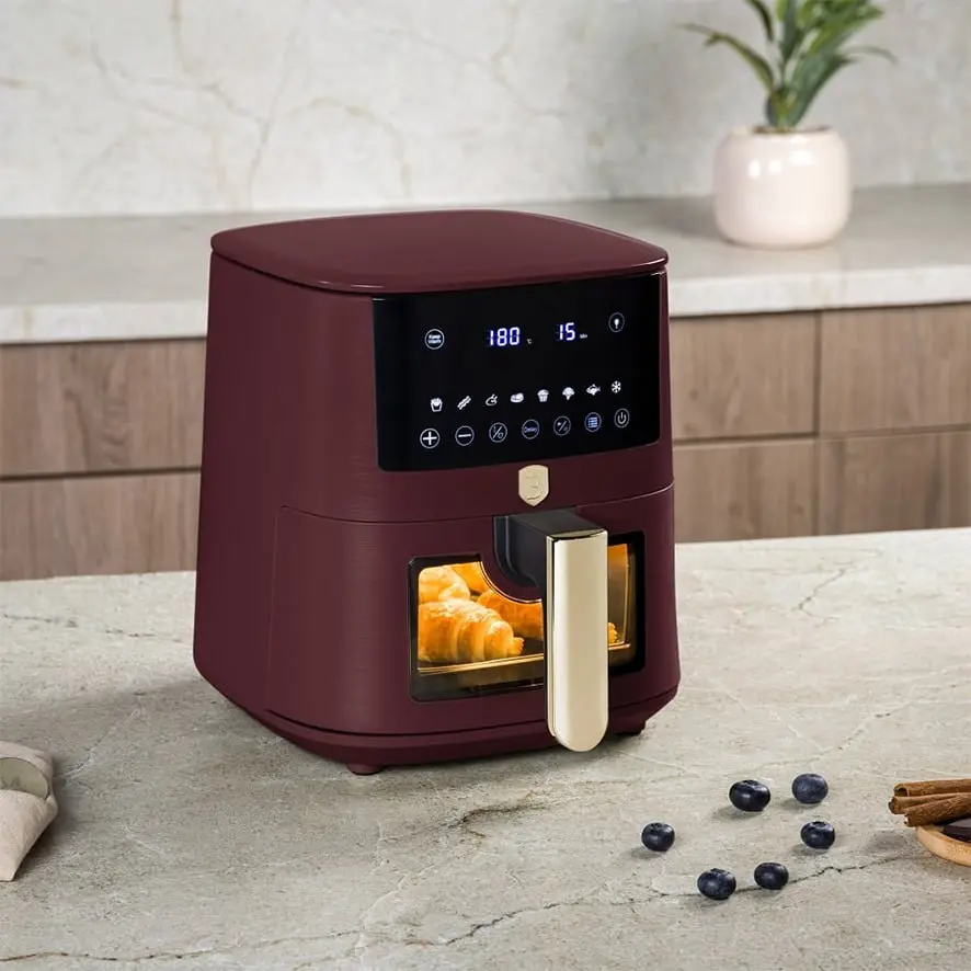 مقلاة هوائية، 5 لتر، نافذة شاشة رقمية / BH/9489