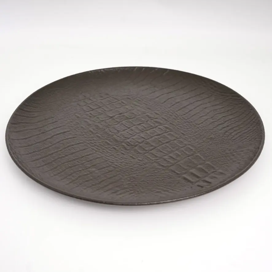 ROUND PLATTER 12" | 30.5 CM صحن اسود