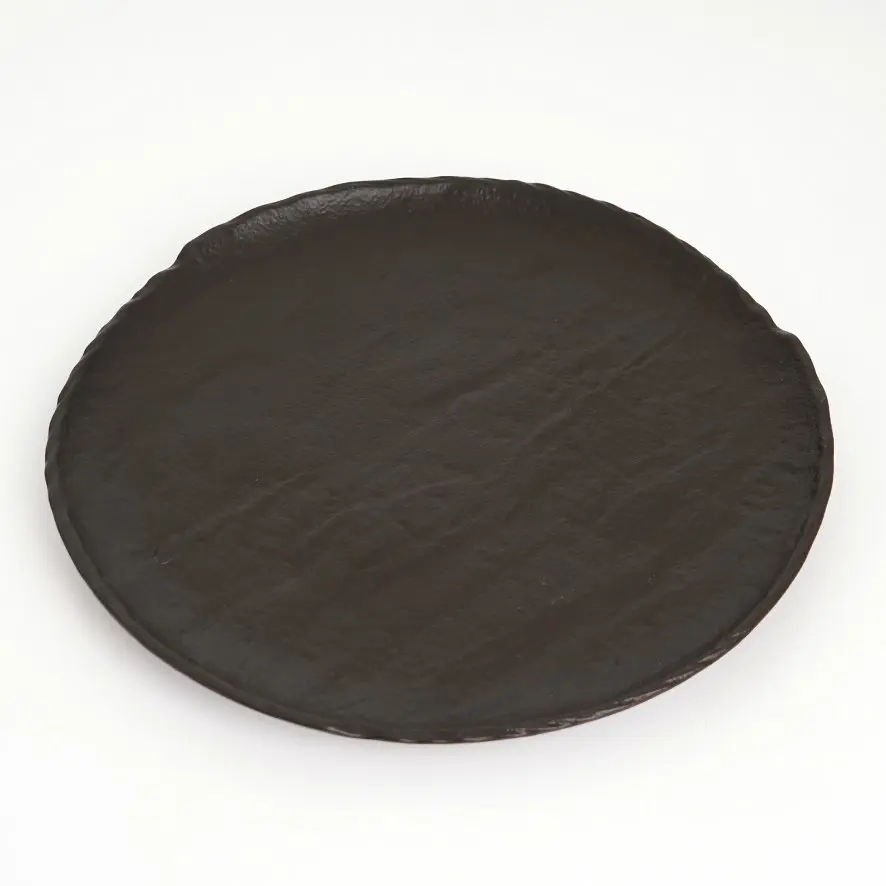 ROUND PLATE 10" | 25 CM صحن دائري اسود