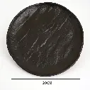 ROUND PLATE 11" | 28 CM صحن دائري اسود