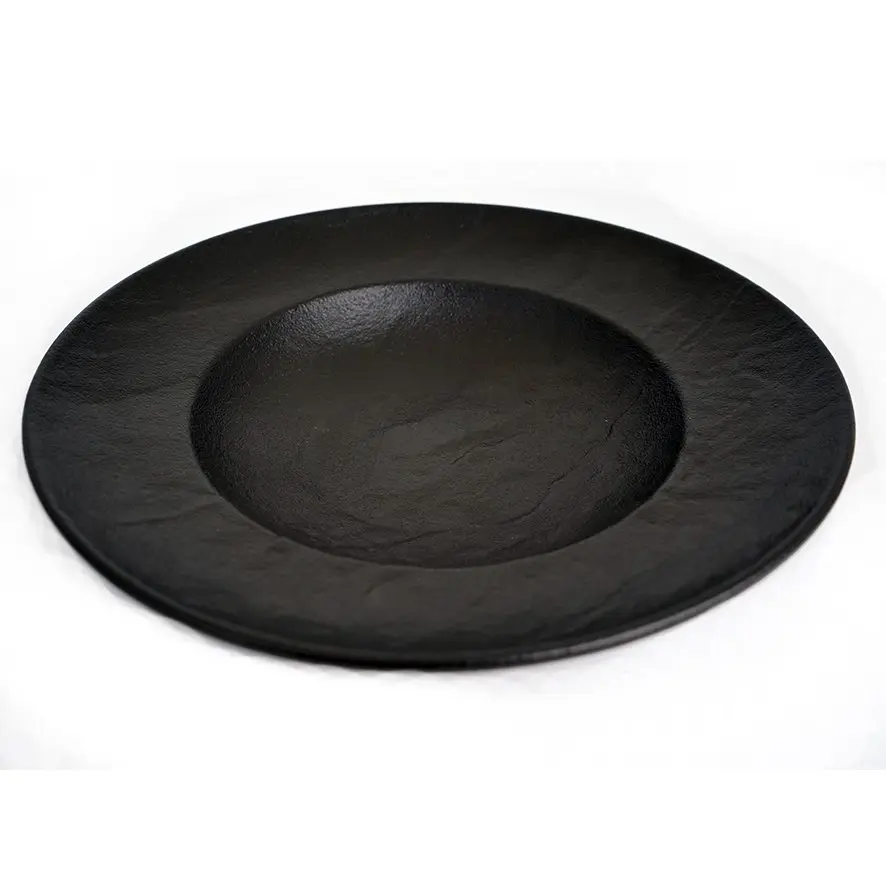 DEEP PLATE 10" | 25.5 CM 12 FL OZ | 350 ML صحن دائري عميق اسود