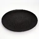 ROUND PLATE 9" | 23 CM صحن دائري قليل العمق اسود