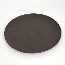 ROUND PLATE 10" | 25 CM صحن دائري قليل العمق اسود