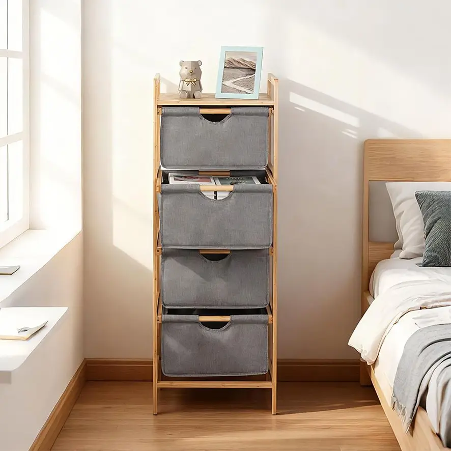 خزانة بامبو 4 مجرات / DE25-113