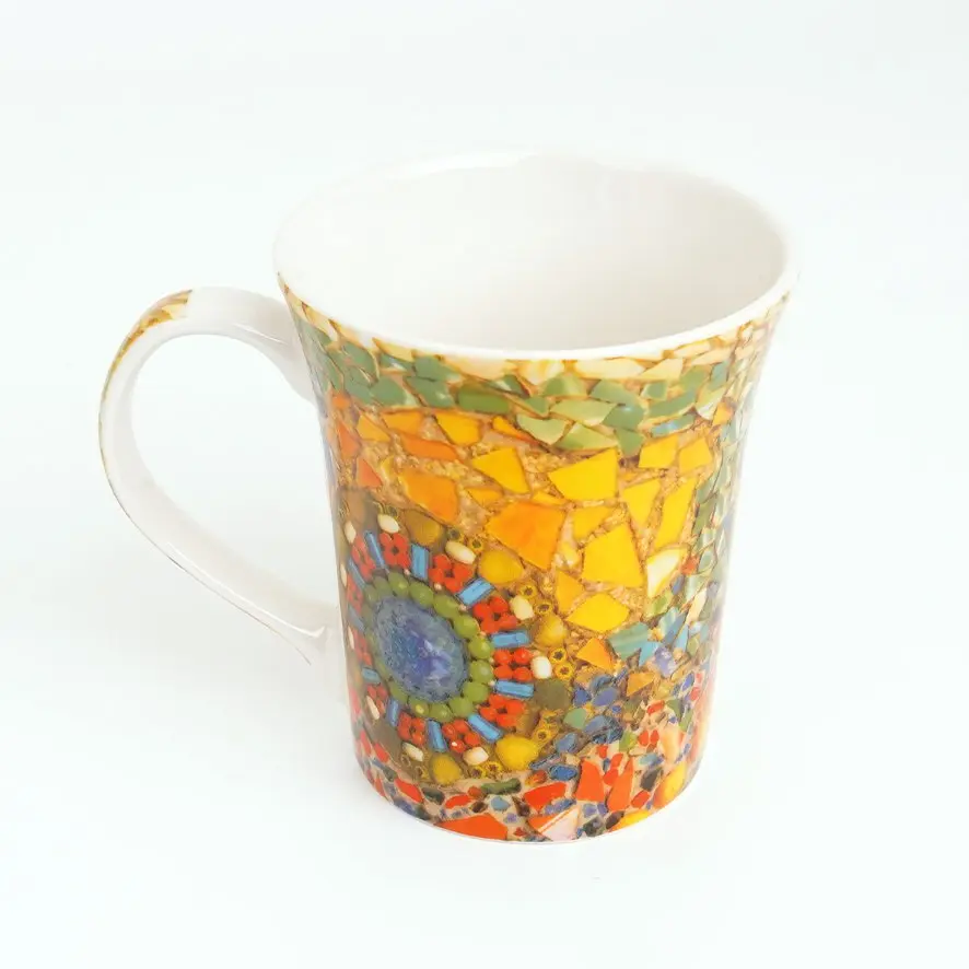 كوب سيراميك منقش 350 مل / Ki25-446