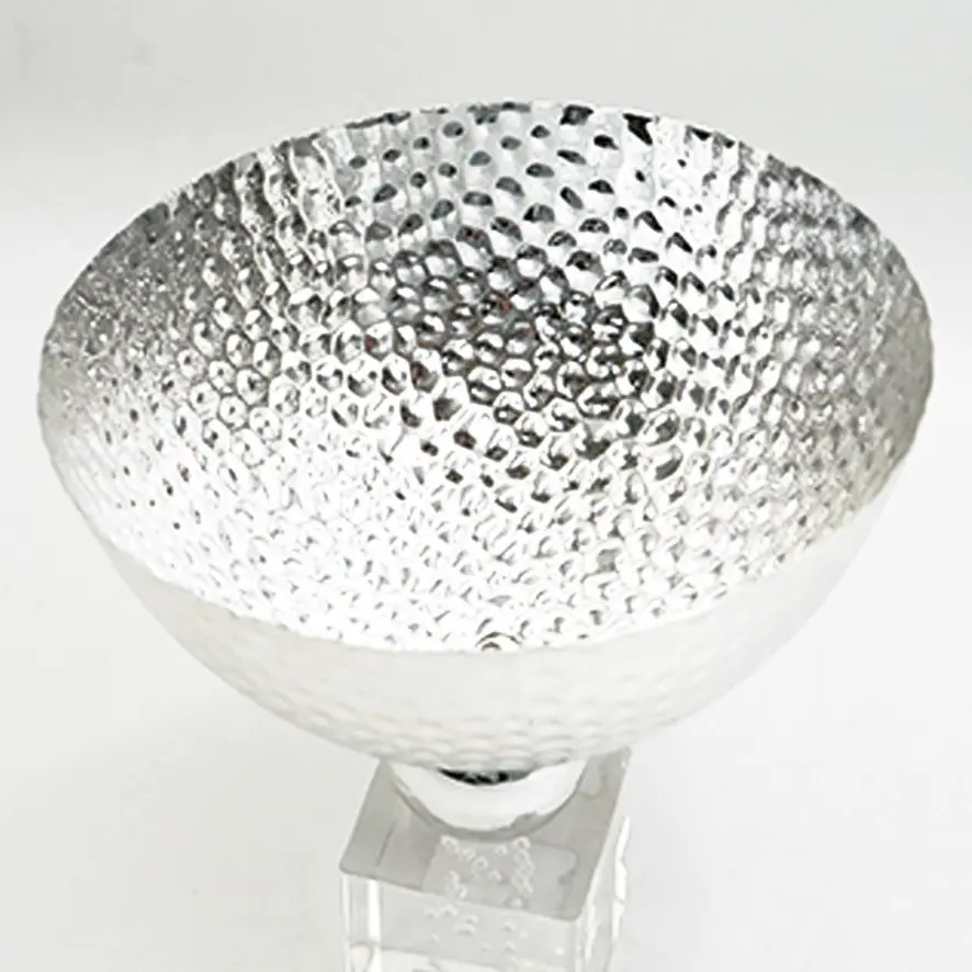 مقدمة دائريه فضيه مع قاعدة أكريليك  / DE25-620