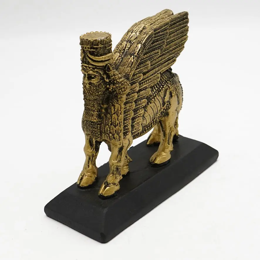 ثور مجنح تاج صغير