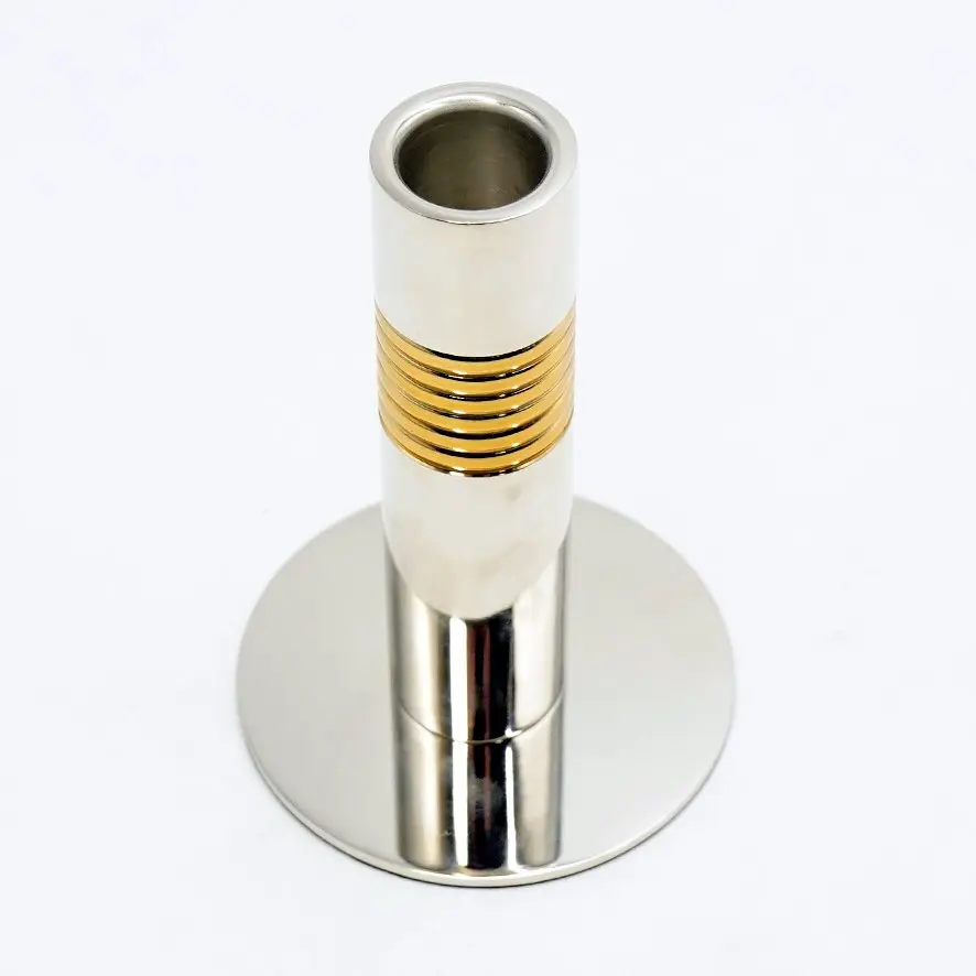 HUK020083/شمعدان معدن صغير 