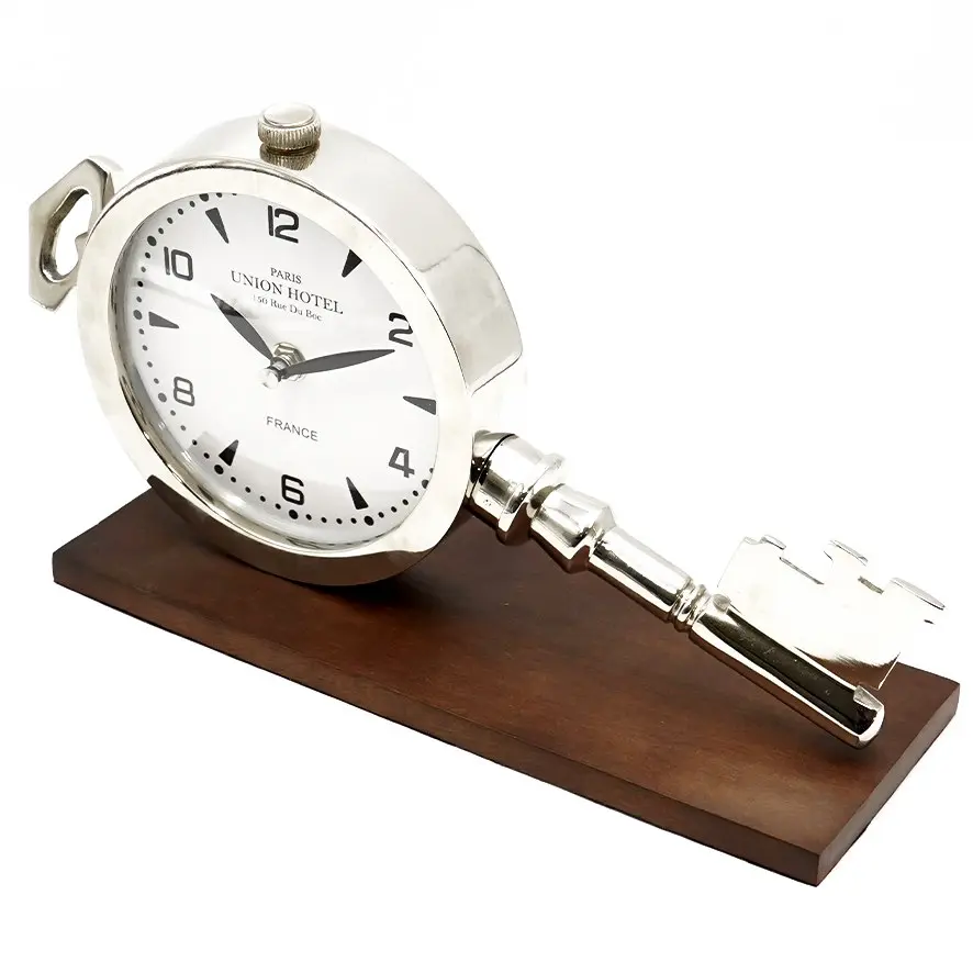 ساعة منضدية ديكور مفتاح  - HIT030329
