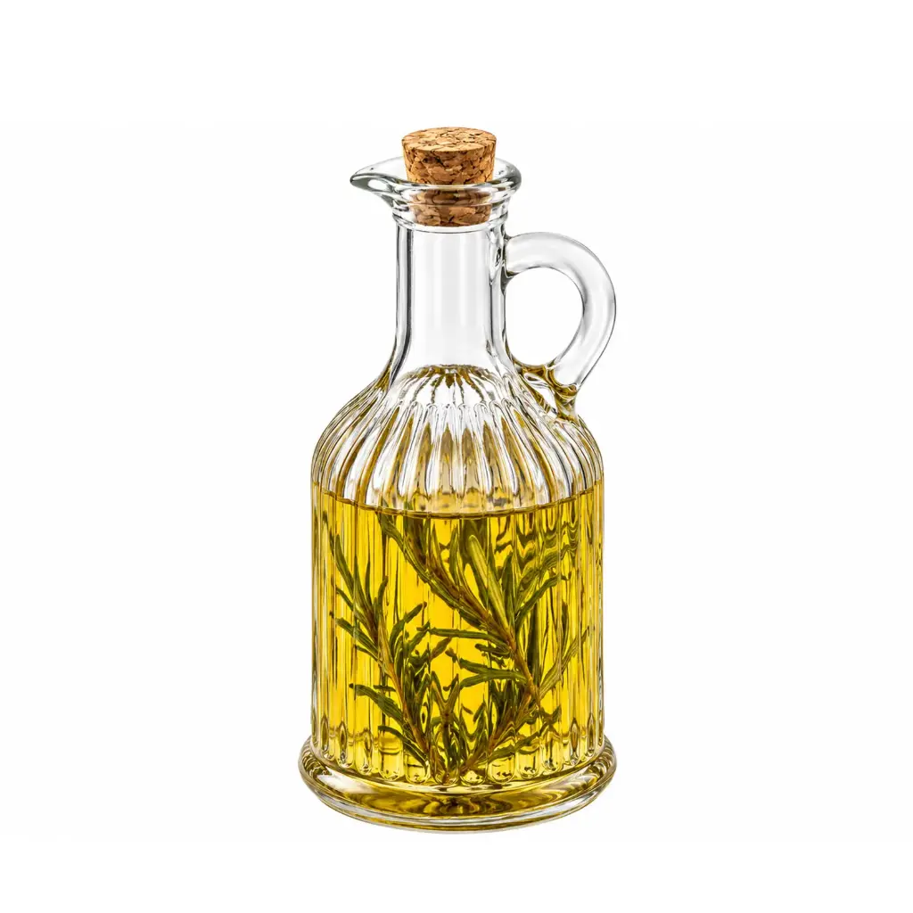 قارورة/زجاجة حفظ وسكب الزيت زجاجية سعة 350مل / 1900-84