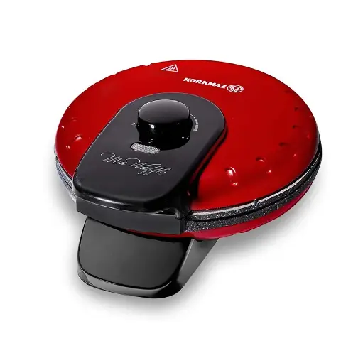 [A319-04] صانعة وافل كوركماز ميا وافل احمر 850 واط / A319-04