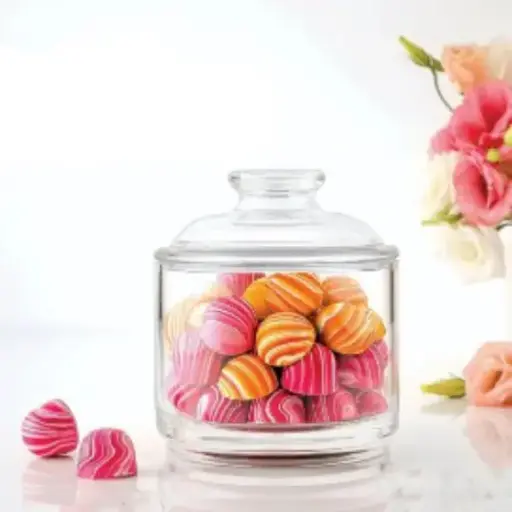 [2093] حافظة شوكلاتة دائري اكروليك - 2093