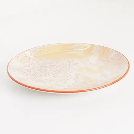 [J@ki005662] صحن خزف منقوش / ki005662