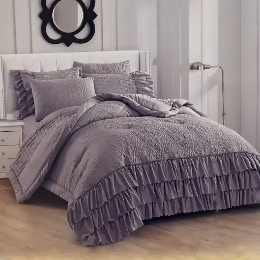 [JENNIFER-008] سيت لحاف نفرين شتوي 6 قطع / JENNIFER-008