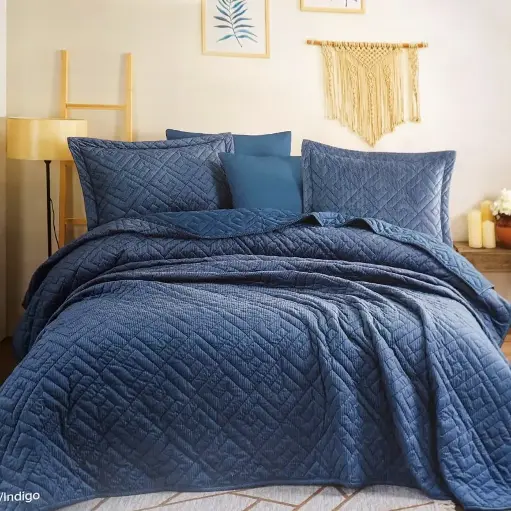 [2158] سيت غطوة نفرين 3 قطع / 250x260 قطن 100 %