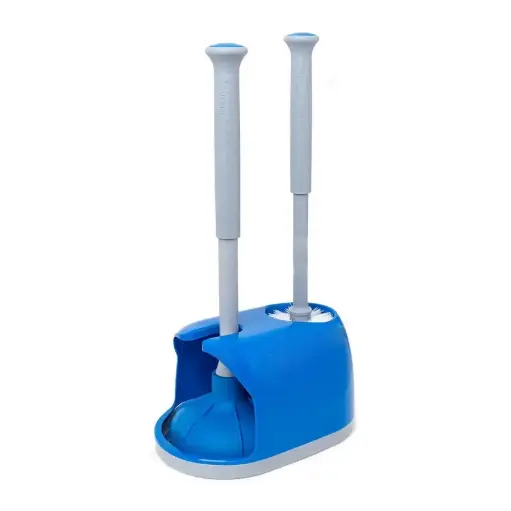 [KD2309] سيت فرشاة وضاغطة تواليت / KD2309