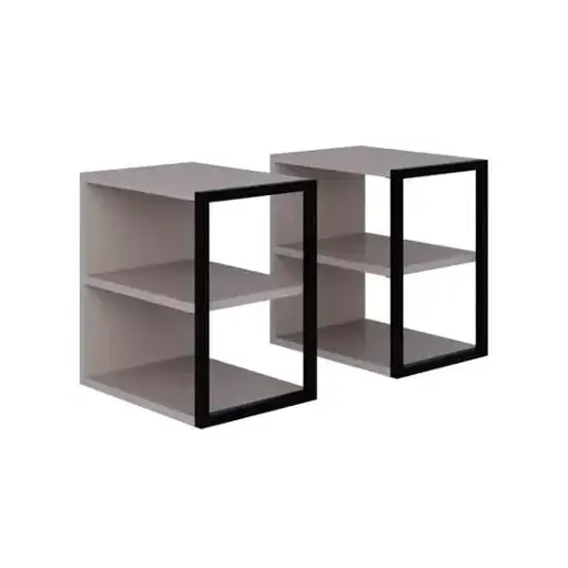 [M.SH.24986.3] طاولة جانبية إيكو موكا / M.SH.24986.3
