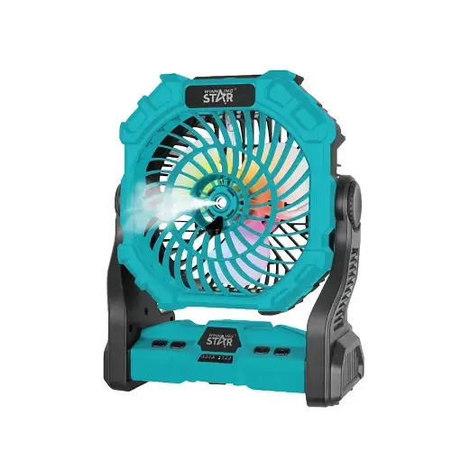 [ST-4069] مروحة طاولة بطارية ليثيوم 7800 ملي أمبير / ST-4069