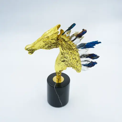 [J@DE24-617] تحفية مجسمة رأس الحصان / DE24-617