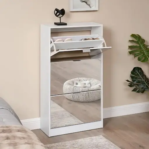 [SC1839] جزامة   بثلاثة أبواب ومرآة ٦٠  ×  ٢٤  ×  ١١٥.٥ سم / FR0200018