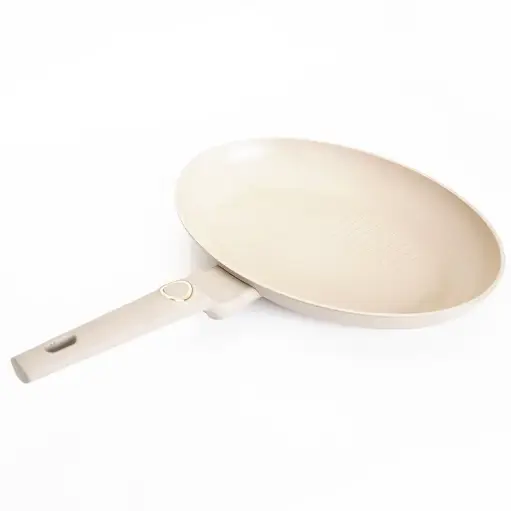 [BH/8074] مقلاة سمك، 35*25 سم لون كريمي  / BH/8074