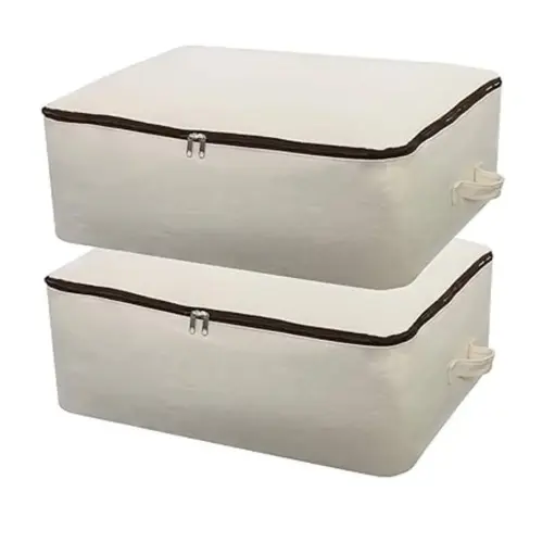 [J@KI25-286] صندوق لتخزين الملابس 80x60x25 سم / KI25-286