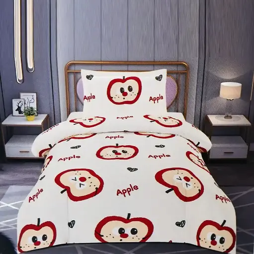 [J@SP60250000157] سيت لحاف اطفال نفر 110*200 3 قطع قطن 100% / SP60250000157