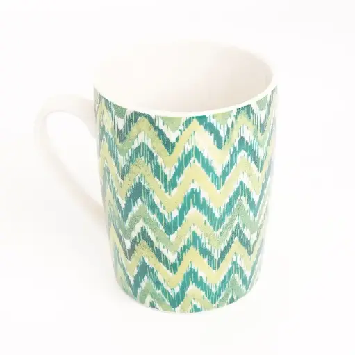 [Ki25-439] كوب سيراميك منقش 390 مل / Ki25-439