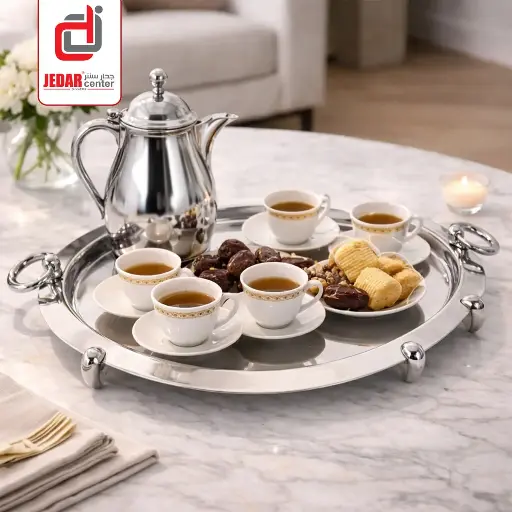 [UK350014] صينية ستنالس ستيل  / UK350014