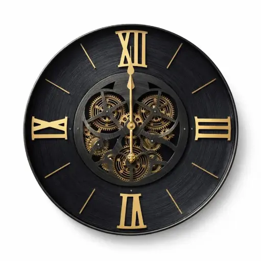 [DE25-736] ساعة جدارية نشالي / DE25-736